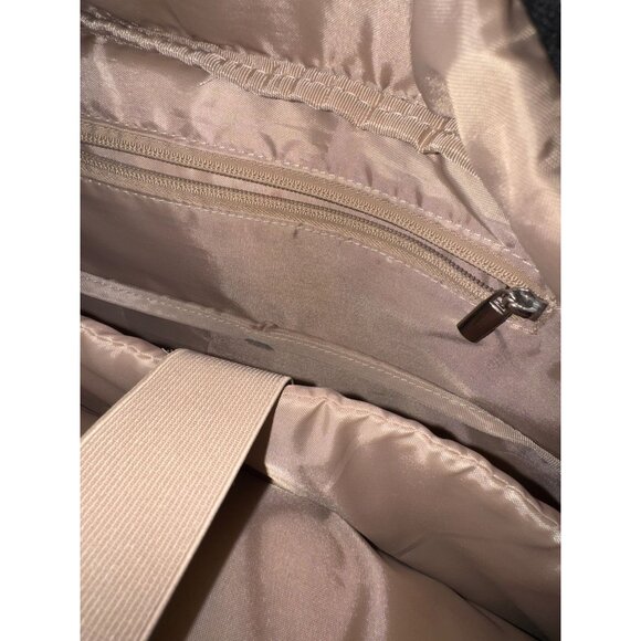 Bagsmart Quilted Laptop Bag 15" Black Nylon & Polyester Adjustable Strap - Picture 3 of 8